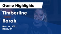 Timberline  vs Borah  Game Highlights - Nov. 16, 2021