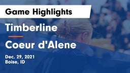 Timberline  vs Coeur d'Alene  Game Highlights - Dec. 29, 2021