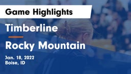 Timberline  vs Rocky Mountain  Game Highlights - Jan. 18, 2022