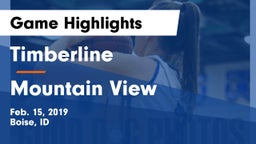 Timberline  vs Mountain View  Game Highlights - Feb. 15, 2019