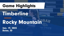 Timberline  vs Rocky Mountain  Game Highlights - Jan. 19, 2023