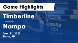Timberline  vs Nampa  Game Highlights - Jan. 31, 2023