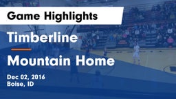 Timberline  vs Mountain Home  Game Highlights - Dec 02, 2016