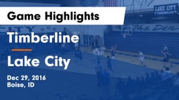 Timberline  vs Lake City  Game Highlights - Dec 29, 2016