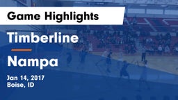 Timberline  vs Nampa  Game Highlights - Jan 14, 2017