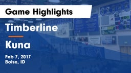 Timberline  vs Kuna  Game Highlights - Feb 7, 2017