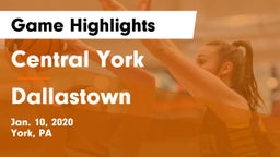 Central York  vs Dallastown  Game Highlights - Jan. 10, 2020