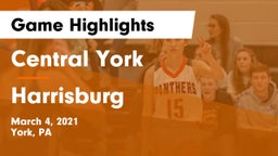 Central York  vs Harrisburg  Game Highlights - March 4, 2021