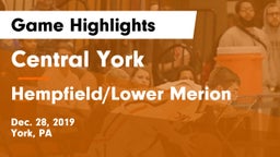 Central York  vs Hempfield/Lower Merion Game Highlights - Dec. 28, 2019