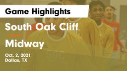 South Oak Cliff  vs Midway  Game Highlights - Oct. 2, 2021