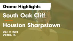 South Oak Cliff  vs Houston Sharpstown Game Highlights - Dec. 2, 2021