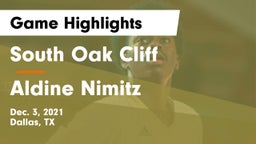 South Oak Cliff  vs Aldine Nimitz Game Highlights - Dec. 3, 2021