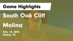South Oak Cliff  vs Molina  Game Highlights - Feb. 14, 2023
