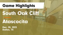 South Oak Cliff  vs Atascocita  Game Highlights - Dec. 28, 2023