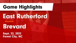 East Rutherford  vs Brevard  Game Highlights - Sept. 22, 2022