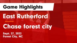 East Rutherford  vs Chase forest city Game Highlights - Sept. 27, 2022