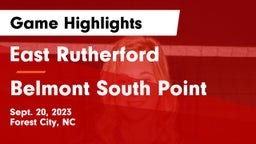 East Rutherford  vs Belmont South Point Game Highlights - Sept. 20, 2023