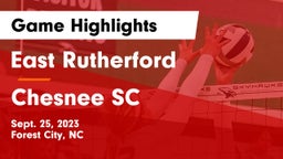 East Rutherford  vs Chesnee SC Game Highlights - Sept. 25, 2023