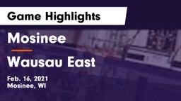 Mosinee  vs Wausau East  Game Highlights - Feb. 16, 2021