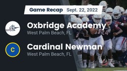 Recap: Oxbridge Academy vs. Cardinal Newman   2022