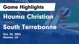Houma Christian  vs South Terrebonne  Game Highlights - Oct. 25, 2022