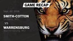Recap: Smith-Cotton  vs. Warrensburg  2016