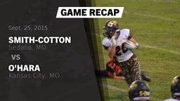 Recap: Smith-Cotton  vs. O'Hara  2015