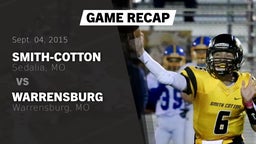 Recap: Smith-Cotton  vs. Warrensburg  2015