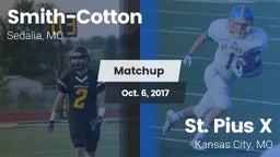 Matchup: Smith-Cotton High vs. St. Pius X  2017