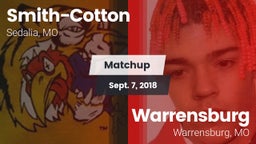 Matchup: Smith-Cotton High vs. Warrensburg  2018