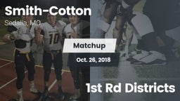 Matchup: Smith-Cotton High vs. 1st Rd Districts 2018