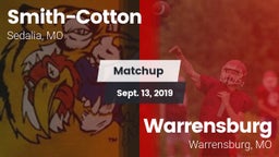 Matchup: Smith-Cotton High vs. Warrensburg  2019