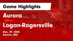 Aurora  vs Logan-Rogersville  Game Highlights - Dec. 29, 2020
