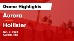 Aurora  vs Hollister  Game Highlights - Jan. 2, 2024