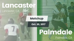 Matchup: Lancaster High vs. Palmdale  2017