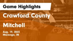 Crawford County  vs Mitchell  Game Highlights - Aug. 19, 2023