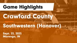 Crawford County  vs Southwestern  (Hanover) Game Highlights - Sept. 23, 2023