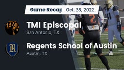Recap: TMI Episcopal  vs. Regents School of Austin 2022
