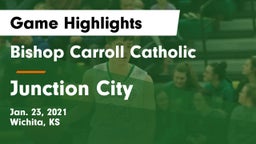 Bishop Carroll Catholic  vs Junction City  Game Highlights - Jan. 23, 2021