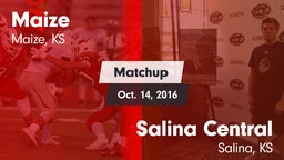 Matchup: Maize  vs. Salina Central  2016