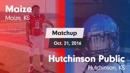 Matchup: Maize  vs. Hutchinson Public  2016