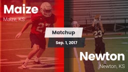 Matchup: Maize  vs. Newton  2017