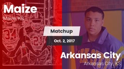 Matchup: Maize  vs. Arkansas City  2017