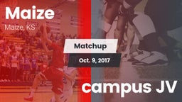 Matchup: Maize  vs. campus JV 2017