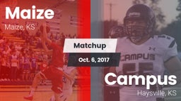 Matchup: Maize  vs. Campus  2017
