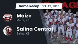 Recap: Maize  vs. Salina Central  2018