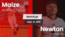 Matchup: Maize  vs. Newton  2019