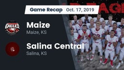 Recap: Maize  vs. Salina Central  2019