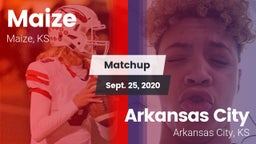 Matchup: Maize  vs. Arkansas City  2020