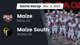 Recap: Maize  vs. Maize South  2020